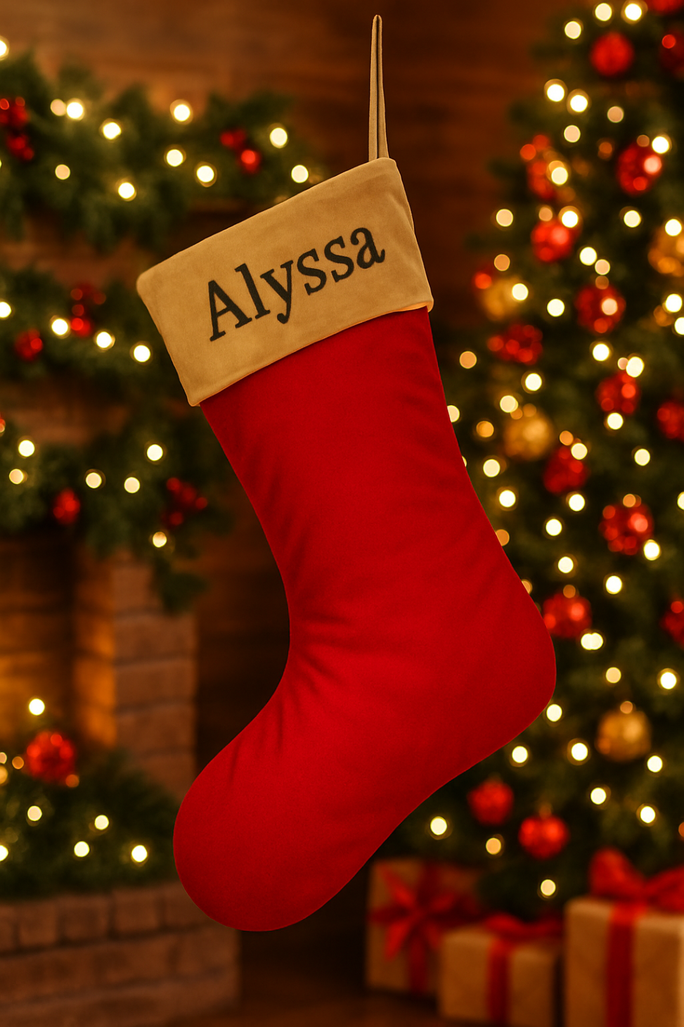 Chaussette de Noël Personnalisée